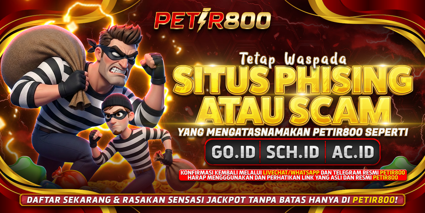 Waspada Situs Phishing & Scam Mengatasnamakan PETIR800 | Link Resmi PETIR800