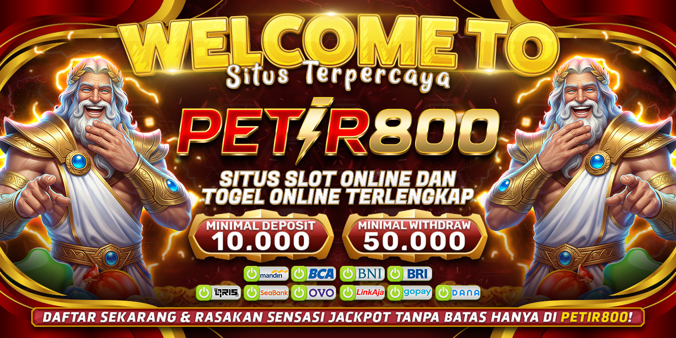 PETIR800: Situs Slot & Togel Online Terpercaya | Deposit Min 10.000
